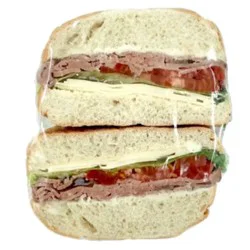 Ready Meals Roast Beef & Swiss Sandwich - Each
