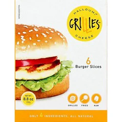 Halloumi Grillies Burger Slices Cheese - 8.8 Oz
