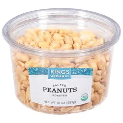 Kn Org Peanuts-Roasted Salted - 10 Oz