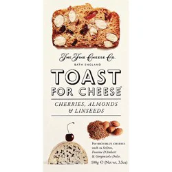 Fine Cheese Cherry Almnd Linds Tst - 3.5 Oz