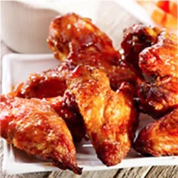 Bell & Evans Ckn Wings Baffalo With Hny Bbq Dry Rub - 1 Lb