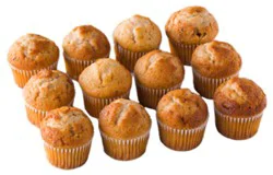 Banana Nut Mini Muffins - 12 Count
