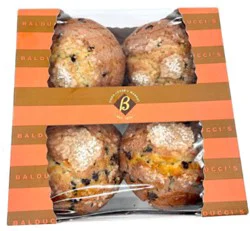 Choc Chocolate Chip Muffins 4 Count - Ea