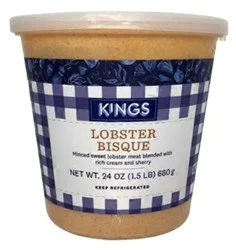 Kings Lobster Bisque - 24 Oz