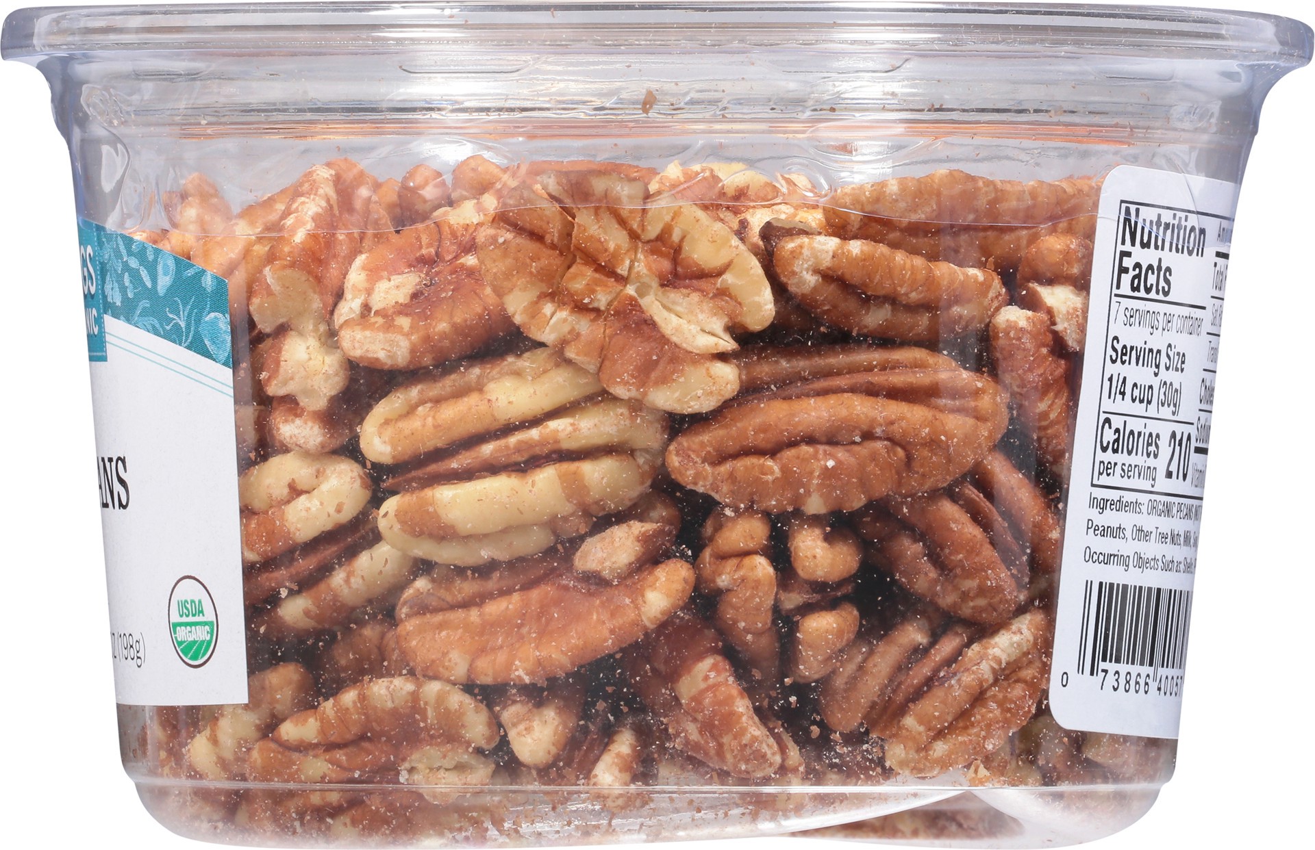 slide 11 of 12, Kleins Natural Organic Pecan Halves - 7 Oz, 7 oz