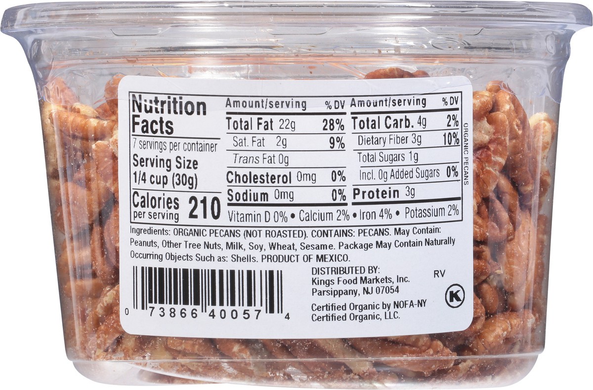 slide 2 of 12, Kleins Natural Organic Pecan Halves - 7 Oz, 7 oz