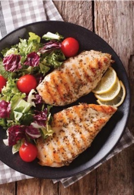 slide 1 of 1, Grilled Chicken Breast - 1 Lb, per lb