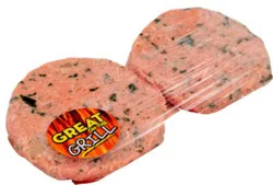 Chicken Burger Patty With Spinich And Onion - 1 Lb