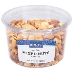 King Nut Roasted & Salted Mixed Nuts - 9 Oz