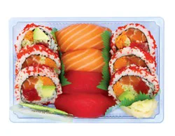 Sushi Maru Express Tuna Salmon Sushi & Big Roll Combo* - 10 Count (Available After 11 Am)