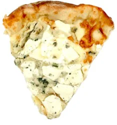 Four Cheese Pizza Slice Hot - Ea