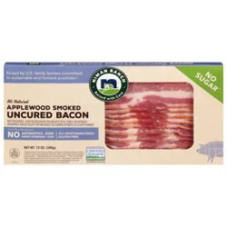 Niman Ranch No Sugar Applewood Smoked Bacon - 12 Oz