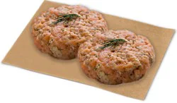 Salmon Burger Lemon Herb Fresh 2 Pk 10 Oz - Ea