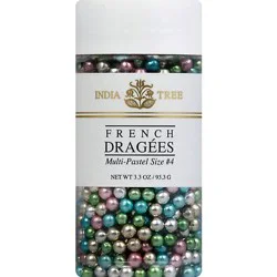 India Tree Pastel Dragees - 3.3 Oz
