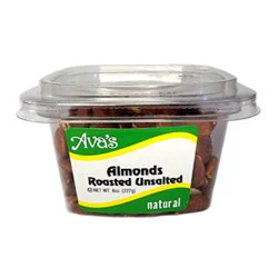 Ava's Raw Unsalted Almonds - 8 Oz