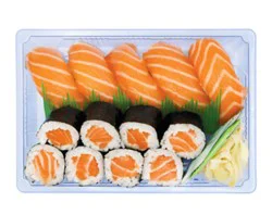 Sushi Maru Express Salmon Sushi Combo* - 13 Count (Available After 11 Am)