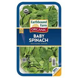 Org E/f Baby Spinach 10oz - 10 Oz