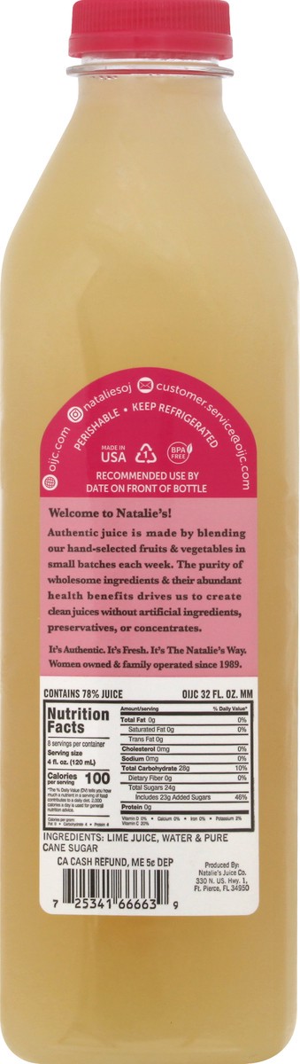 slide 7 of 11, Natalies Margarita Mix - 32 Fz, 32 fl oz