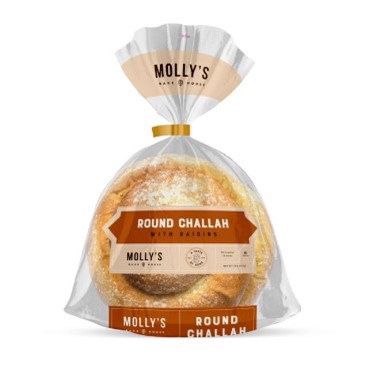 slide 1 of 1, Mbh Round Raisin Challah-Rosh/yom - 15 Oz, 15 oz