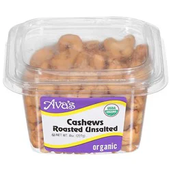 Ava Organic Cashews - 8 Oz