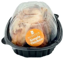Deli Simply 1/2 Rotisserie Chicken Hot - Each (Available After 10 Am)