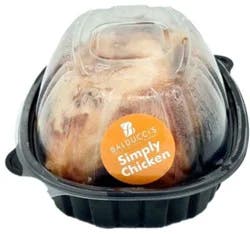 Deli Simply 1/2 Rotisserie Chicken Hot - Each (Available After 10 Am)