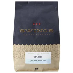 Swing's Coffee Roasters Diplomat Blend Coffee - 12 Oz