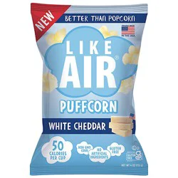Like Air American Cheddar Baked Puffcorn - 4 Oz