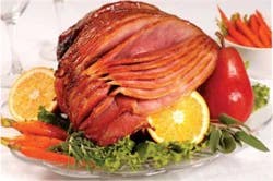 Leidy Ham 1/2 Spiral B/i With Rack Abf - 9 Lb