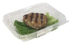 Turkey Burger Pty With Bacon & Cheddar - 1 Lb