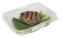 Turkey Burger Pty With Bacon & Cheddar - 1 Lb