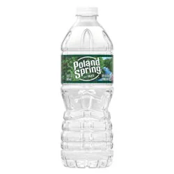 Poland Spring No Flavor Natural Spring Water In Bottle - 16.9 Oz