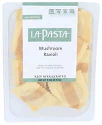 La Pasta Mushroom Ravioli - 9 Oz