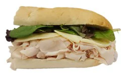 Fresh Creative Cuisine Turkey & Swiss Half Sub Sandwich - 6.75 Oz