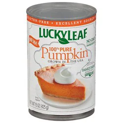 Lucky Leaf 100% Pure Pumpkin - 15 Oz