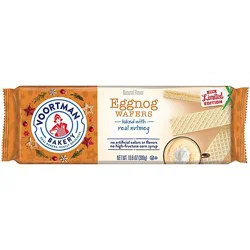 Voorman Eggnog Wafers - 10.6 Oz