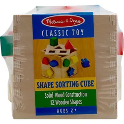Melissa & Doug Shape Sorting Cube