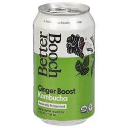 Better Booch Kombucha Ginger Boost Organ - 16 Oz