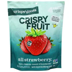 Crispy Green Strawberry Dried Fruit - 1.69 Oz