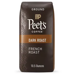 Peet's Coffee French Roast, Dark Roast Ground Coffee, 10.5 Oz - 10.5 Oz