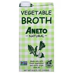 Aneto Vegetable Broth - 33.8 Fz