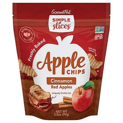 Simple Slices Cinnamon Red Apple Chips - 3.5 Oz