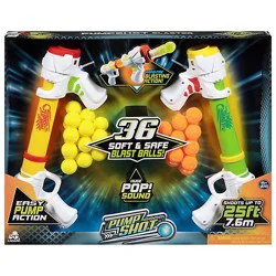 Lan Pump Shot Pop Gun Set - Ea