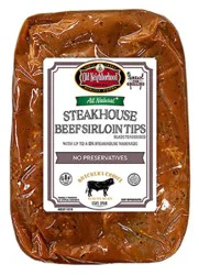 Old Neighborhood Pub Style Marinated Sirloin Beef Tips - 1.00 Lb