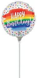 Balloon Air Filled Stick 4 Inch - Each (Style May Vary)