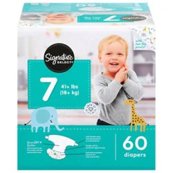 Signature Select/care Stage 7 Supreme Diapers - 60 Count