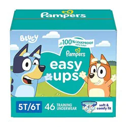 Pampers Easy Ups Boy 5-6t Super Pack - 46 Count