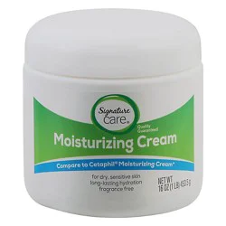 Signature Select/care Moisturizing Cream Fragrance Free - 16 Oz.