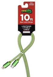 Cordzilla C94 Lightning To Usb Type C Cable Various Colors - Ea