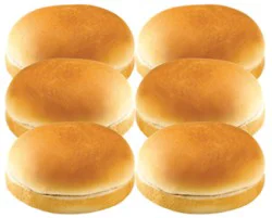 Bakery Deluxe Egg Hamburger Bun 6 Count - Each